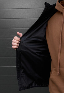 Фото - Базова чоловіча куртка soft shell Staff oki black reflective - Men box
