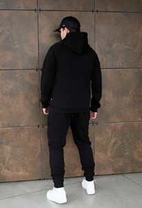 Фото - Чорний спортивний костюм для чоловіків Staff sh zip black - Men box