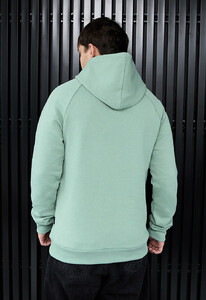 Фото - Унісекс худі м'ятного кольору Staff mint logo reglan - Men box