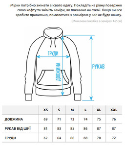 Фото - Худі темно-сірого кольору Staff dark gray oversize - Men box