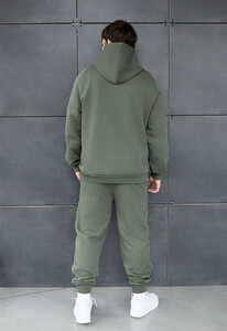 Фото - Спортивный костюм оливкового цвета Staff es olive oversize - Men box