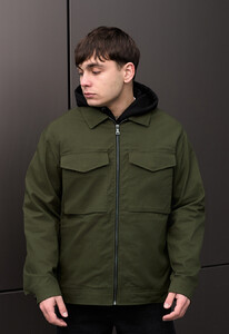 Фото - Однотонна куртка для чоловіків Staff zumi khaki - Men box