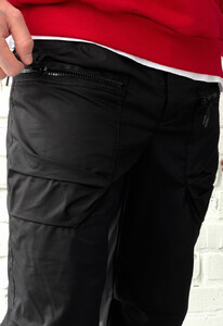 Фото - Чоловічі штани карго чорного кольору Staff cargo ks black - Men box