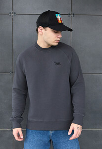 Фото - Универсальный мужской свитшот Staff dark gray logo - Men box