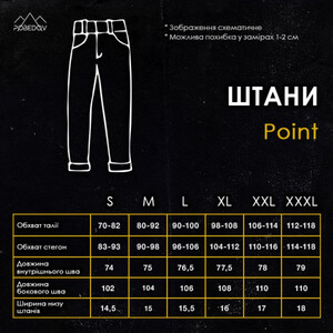 Фото - Універсальні штани від Pobedov Point синього кольору - Men box