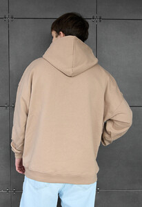 Фото - Світло-коричневе оверсайз худі Staff light brown oversize - Men box