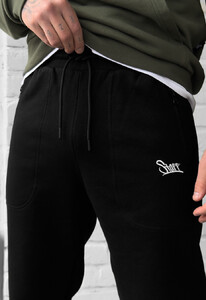 Фото - Базові спортивні штани Staff nib black logo - Men box