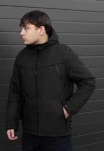 Фото - Універсальна куртка у чорному кольорі Staff bexi black - Men box