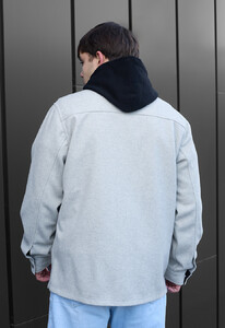 Фото - Куртка-сорочка для чоловіків від Staff light gray - Men box