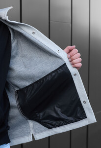 Фото - Куртка-сорочка для чоловіків від Staff light gray - Men box