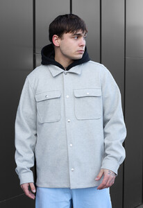 Фото - Куртка-сорочка для чоловіків від Staff light gray - Men box