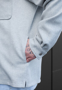 Фото - Куртка-сорочка для чоловіків від Staff light gray - Men box