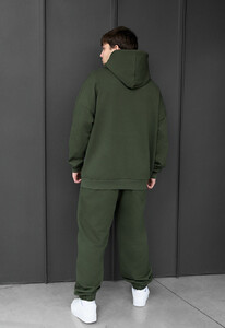 Фото - Мужской оверсайз костюм Staff sei logo khaki oversize - Men box