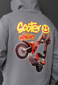 Фото - Молодіжне оверсайз худі Staff scoter oversize - Men box