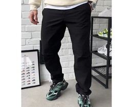 Фото - Базовые мужские штаны черного цвета Staff avi black - Men box