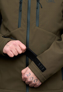 Фото - Демісезонна куртка soft shell Staff nexu dark khaki logo - Men box