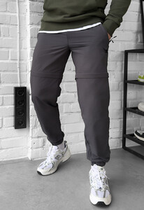 Фото - Універсальні штани джоггери Staff gu gray logo - Men box