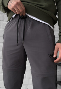 Фото - Універсальні штани джоггери Staff gu gray logo - Men box