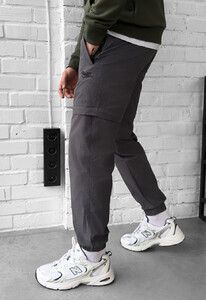 Фото - Універсальні штани джоггери Staff gu gray logo - Men box