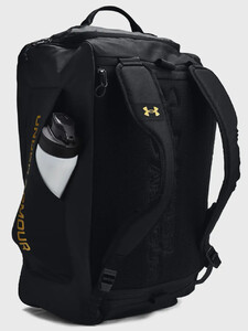 Фото - Сумка-рюкзак чорного кольору від бренду Under Armour Contain Duo SM BP Duffle унісекс - Men box