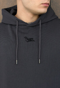 Фото - Базове худі темно-сірого кольору Staff dark gray logo - Men box