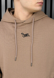 Фото - Всесезонне худі коричневого кольору Staff brown logo - Men box
