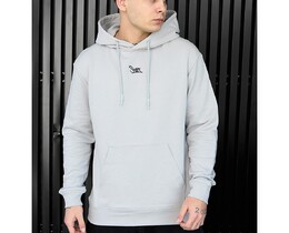 Фото - Світло-сіре худі з логотипом Staff light gray logo - Men box