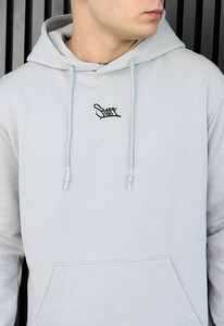 Фото - Світло-сіре худі з логотипом Staff light gray logo - Men box