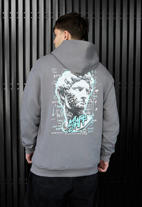 Фото - Оверсайз худі для чоловіків Staff logo & art oversize - Men box