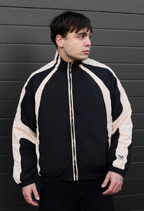 Фото - Двухцветная куртка-ветровка Staff tepy black & milk - Men box