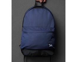 Фото - Молодежный рюкзак темно-синего цвета Staff 18L navy - Men box