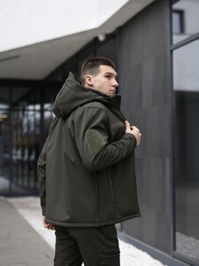 Фото - Куртка для мужчин в цвете хаки Pobedov Shadow V2 - Men box
