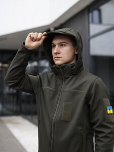 Фото - Куртка для мужчин в цвете хаки Pobedov Shadow V2 - Men box
