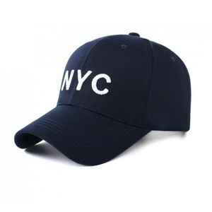 Фото - Чоловіча бейсболка Narason темно-синя з логотипом NYC - Men box