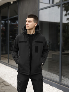 Фото - Однотонна куртка в стилі мілітарі Pobedov Shadow V2 - Men box