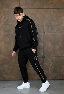 Фото - Спортивный костюм с окантовкой Staff black kant logo - Men box