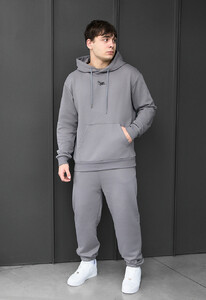 Фото - Универсальный спортивный костюм Staff fad gray - Men box