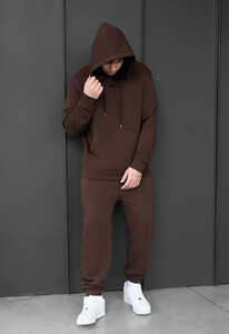 Фото - Всесезонный спортивный костюм Staff fad brown - Men box
