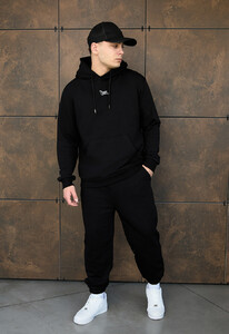 Фото - Базовый спортивный мужской костюм Staff fad black - Men box