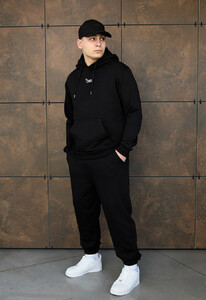 Фото - Базовый спортивный мужской костюм Staff fad black - Men box