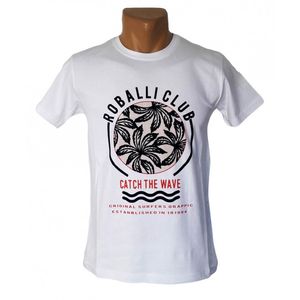 Фото - Чоловіча футболка Sport Line білого кольору Roballi Club - Men box