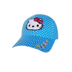 Фото - Кепка для девочек Sport Line голубая с лого Hello Kitty - Men box