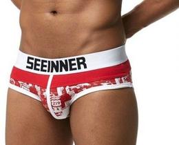 Фото - Брифы красного цвета  Seeinner - Men box