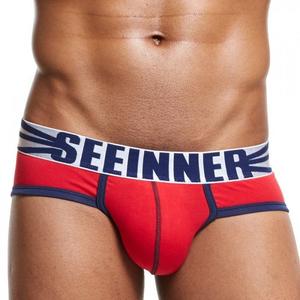 Фото - Красные трусы Seeinner - Men box