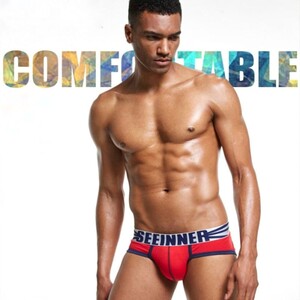 Фото - Красные трусы Seeinner - Men box