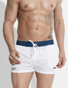 Фото - Білі шорти для купання Desmit - Men box