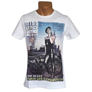 Фото - Мужская футболка от Sport Line белая Miss Venice Vintage - Men box