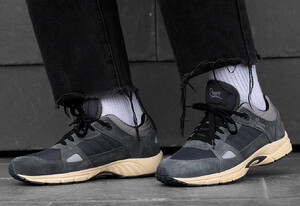Фото - Молодежные кроссовки для парней Staff dark gray - Men box
