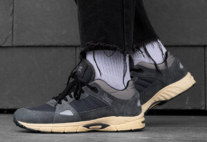 Фото - Молодежные кроссовки для парней Staff dark gray - Men box
