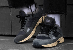 Фото - Молодежные кроссовки для парней Staff dark gray - Men box